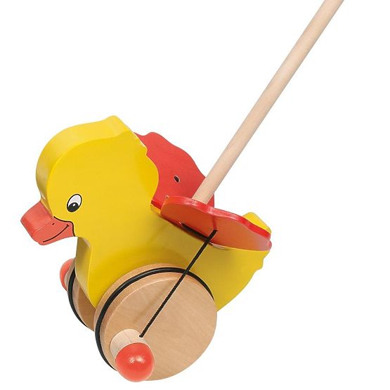 Rață tweedy pe un stâlp