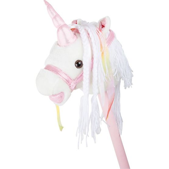 Unicorn pe băț jucărie pentru copii