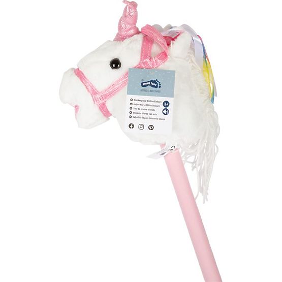 Unicorn pe băț jucărie pentru copii