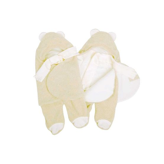 universal wrap / dormit sac la actor ambulant și scaune auto - bej / cream