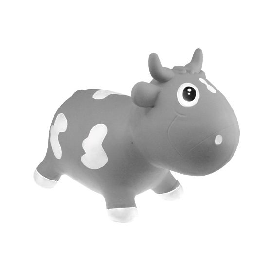 Vaca săritoare KIDZZFARM - Gri