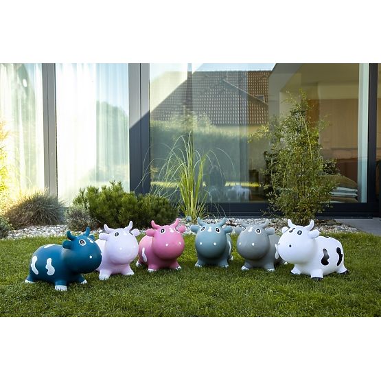 Vaca săritoare KIDZZFARM - Roz