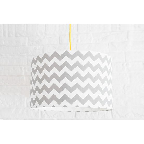 Veioză textilă agățătoare CIK-CAK – gri