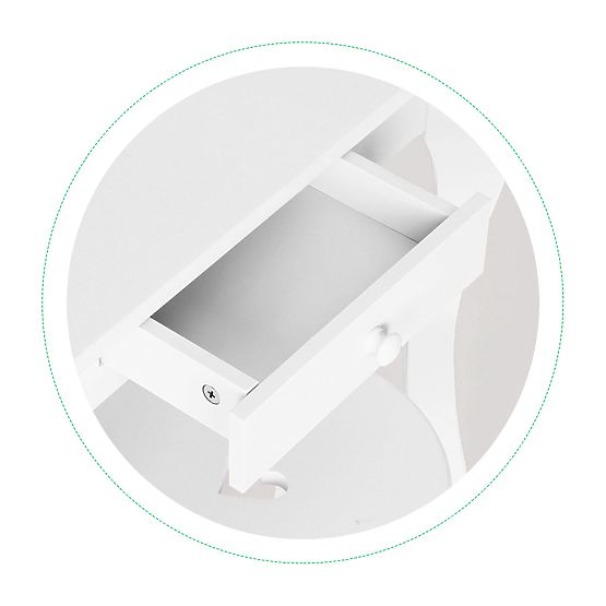 Mare măsuță de toaletă pentru fete cu oglindă ECOTOYS