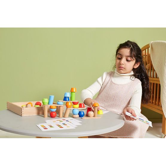 Viga Puzzle de construire turnuri