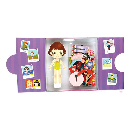 Vilac Chloe Puzzle Magnetic Dress Up