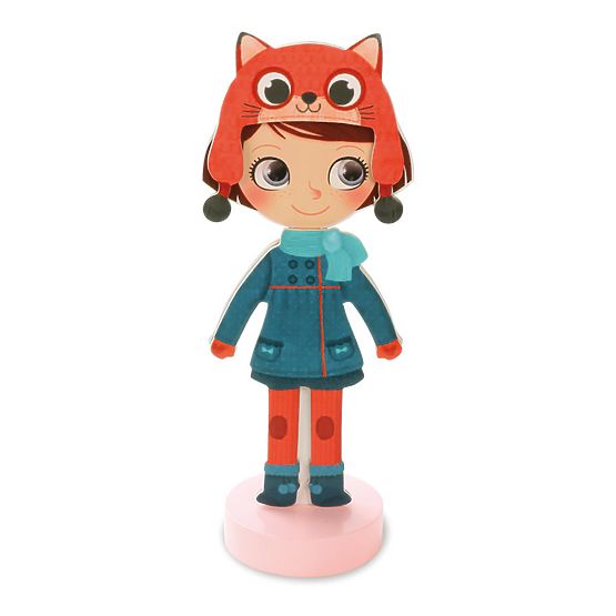 Vilac Chloe Puzzle Magnetic Dress Up