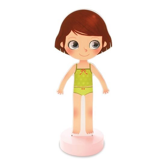 Vilac Chloe Puzzle Magnetic Dress Up