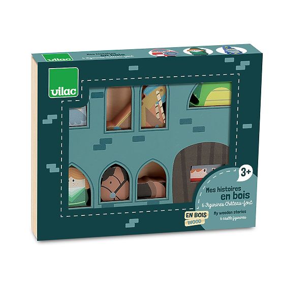 Vilac Figurine din lemn Castel
