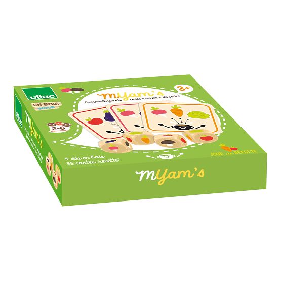 Vilac Joc cu zaruri Ziua recoltei