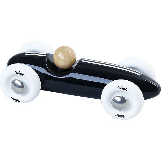 Vilac Mașină de lemn mini Grand Prix vintage negru