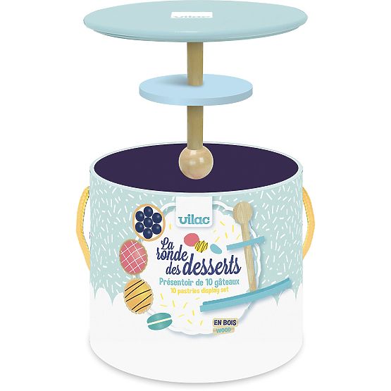 Vilac Platou de servire din lemn cu deserturi