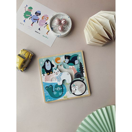 Puzzle senzorial Vilac Ice