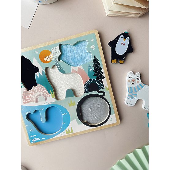 Puzzle senzorial Vilac Ice