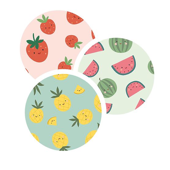 Vilac Set de 3 valize Fructe Delicioase Sarah Betz