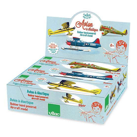 Vilac Set de construcție avion cu elice retractabilă 1 buc
