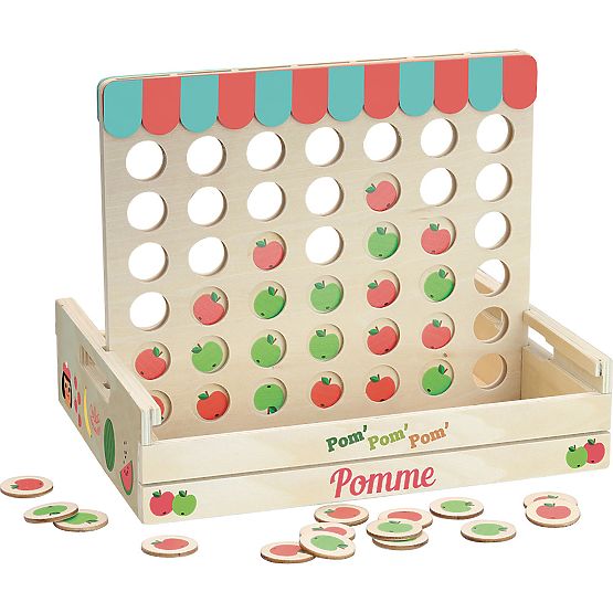 Vilac Tic-tac-toe de călătorie din lemn