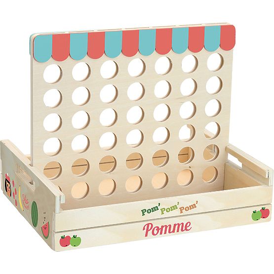 Vilac Tic-tac-toe de călătorie din lemn