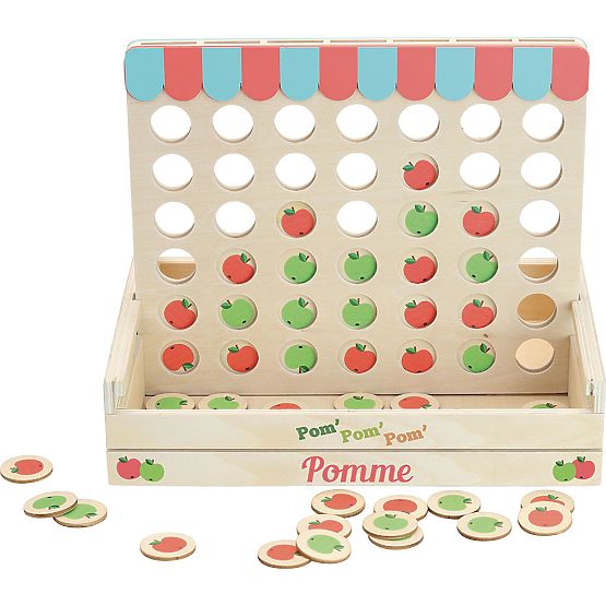 Vilac Tic-tac-toe de călătorie din lemn