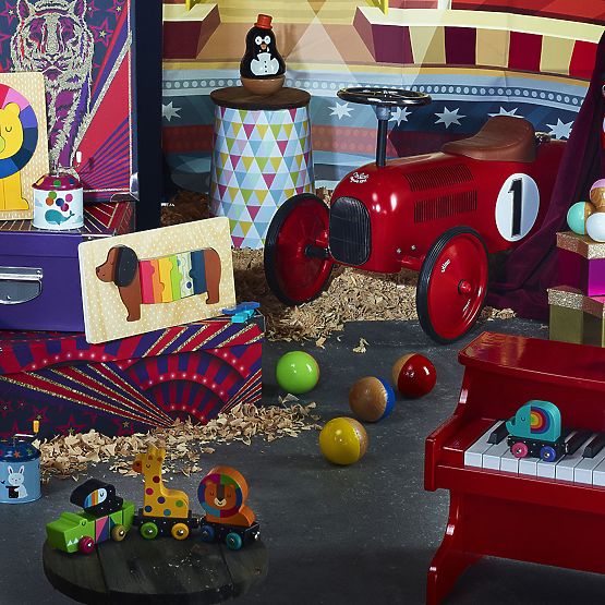 Vilac Tren colorat cu animale Andy Westface