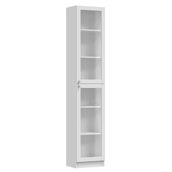 Vitrină PAFOS W40/2S ALBĂ