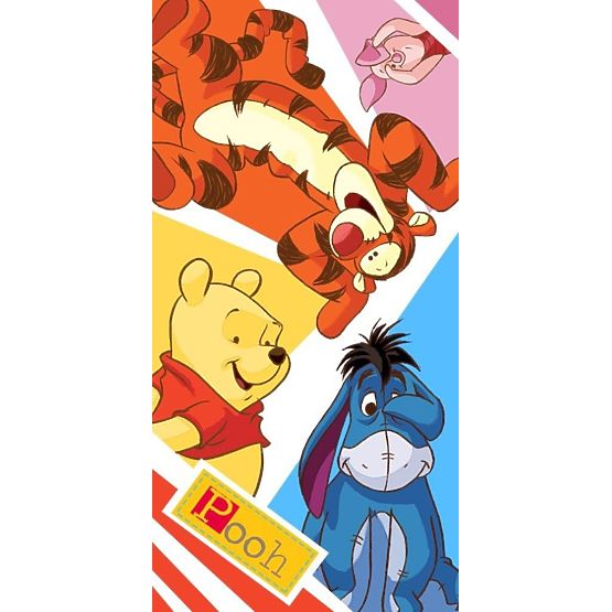 Winnie the Pooh 08 prosop de plajă pentru copii