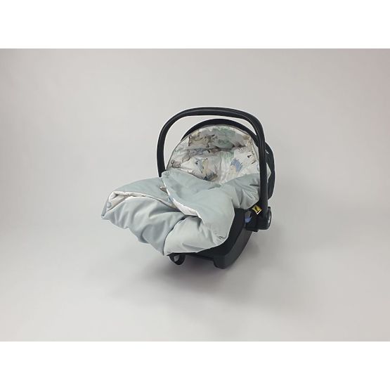 Wrap scaun auto - gri