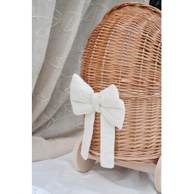 Cărucior din răchită pentru păpuși - natural, Ourbaby