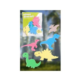 Autocolante pentru baie cu spumă - dinozauri, VYLEN