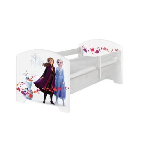 Pat pentru copii cu barieră - Regatul de gheaţă 2 - decor pin norvegian, BabyBoo, Frozen