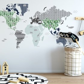 Decor de perete DEKORNIK - Harta 4