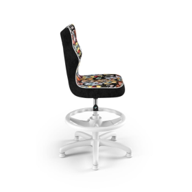 Scaun de birou ergonomic pentru copii reglat la o inaltime de 119-142 cm - animale