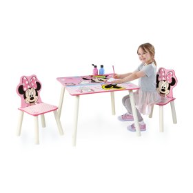 Masă cu scaune pentru copii Minnie Mouse