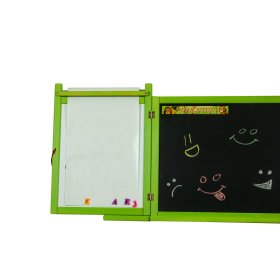 Tablă magnetică/cretă pentru copii pe perete - verde, 3Toys.com