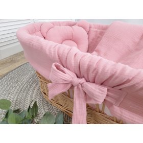 Set lenjerie de pat din răchită - roz, TOLO