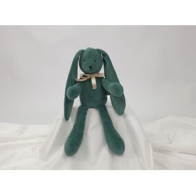 Jucărie din velur Iepure 35 cm - verde, TOLO