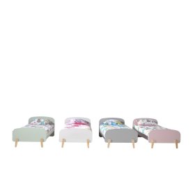 Pat pentru copii – KIDDY alb