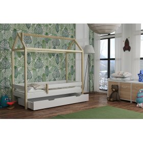 Pătuț copii casa Paul - scandi, Ourbaby®