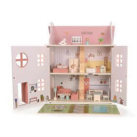2Kids Toys Căsuță cu păpuși roz, 2Kids Toys