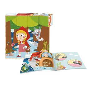 2Kids Toys Cuburi Povestea Scufița Roșie