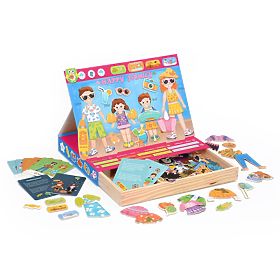 2Kids Toys Îmbrăcăminte Magnetică Familie