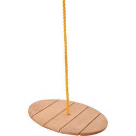 Balansoar rotund din lemn de până la 50 kg, Woodyland Woody
