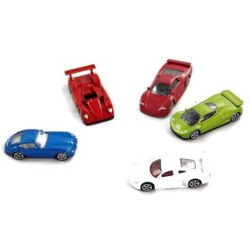Garaj de parcare din lemn cu mașini de jucărie