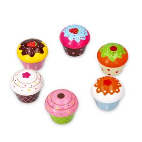 Set de briose din lemn, Lelin