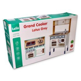 Bucătărie din lemn Ella - gri, Lelin
