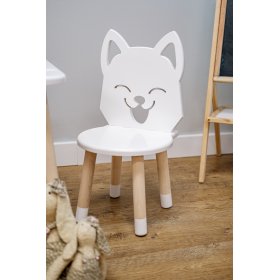 Scaun pentru copii - Fox - alb, Ourbaby