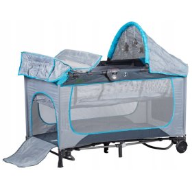 Patut de călătorie și leagăn 2in1, EcoToys