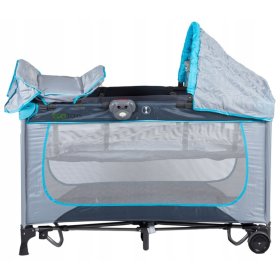 Patut de călătorie și leagăn 2in1, EcoToys