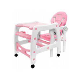 Scaun de masă Pinky 3in1, EcoToys