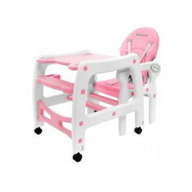 Scaun de masă Pinky 3in1, EcoToys